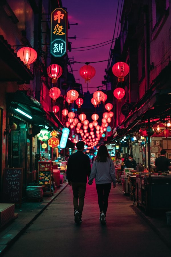 都市短剧《旧城烟火》竖屏封面